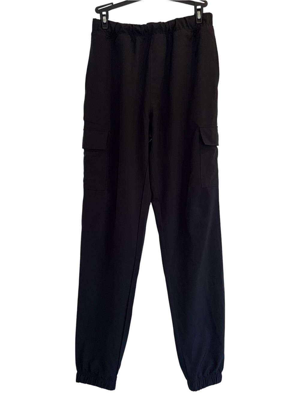 New Balance Boys Cargo Jogger Pants Size L 14/16 Black Techwear Gorpcore Sporty